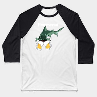 Hammered Hammerhead Shark Baseball T-Shirt